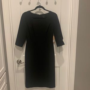 NWT Halogen size 4 black dress